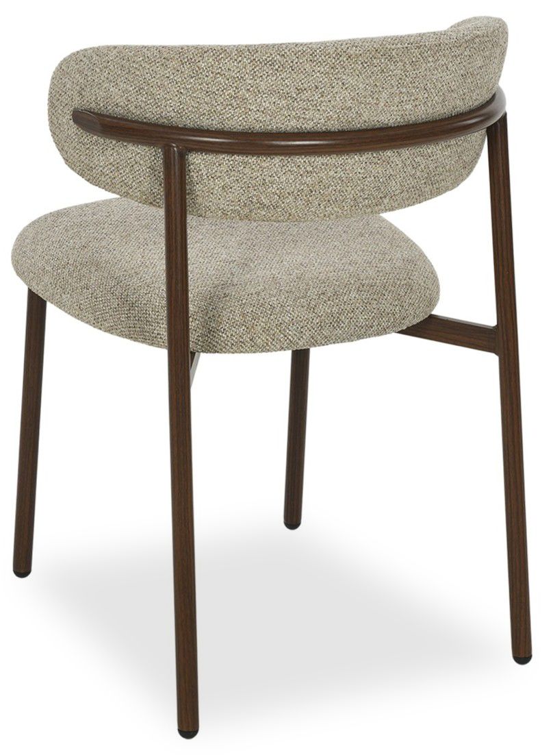 Eetkamerstoel Walnut Micah B54.5 x D58 x H78 cm