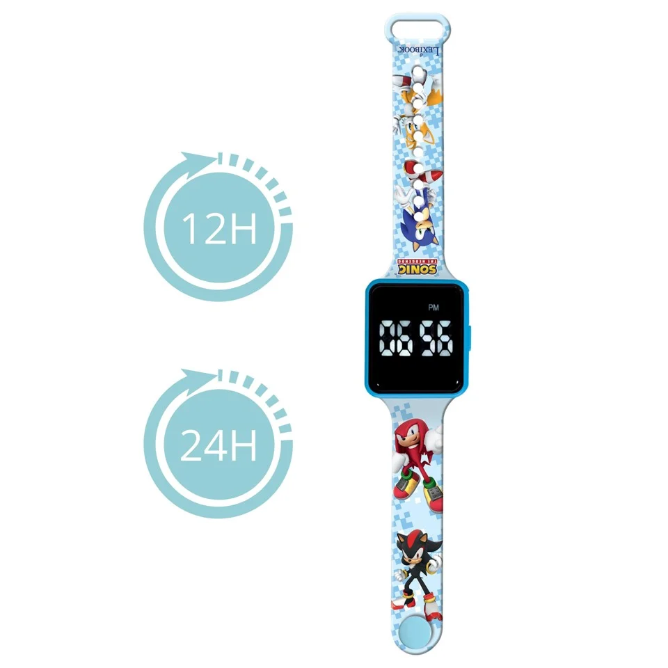 Lexibook - Sonic LED Digital Watch - (DMW060SN)