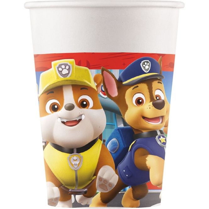 Paw Patrol - 8 Partybecher - Helden retten - ca. 200 ml