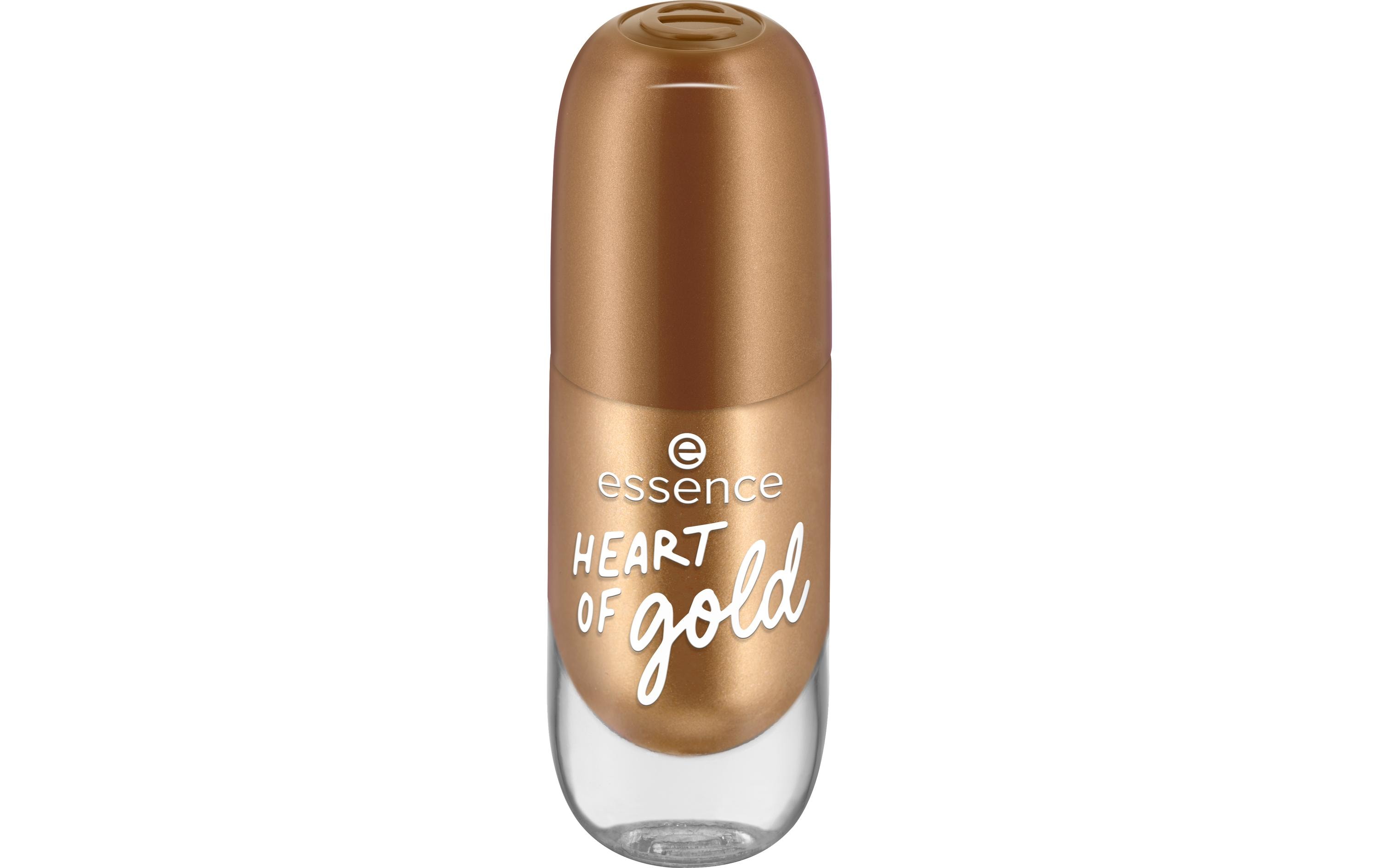 Nagellack 62 HEART OF goldSchnelltrocknender Nagellack für ein hochglänzendes Gel-Finish