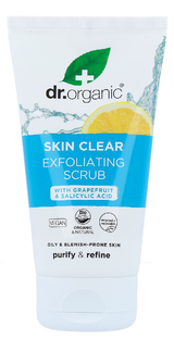 Dr Organic Skin Clear Exfoliating Scrub 150ML