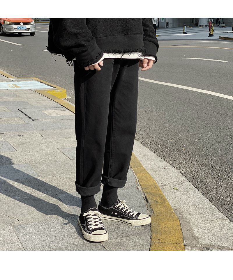 POSI - Cropped Tapered Jeans