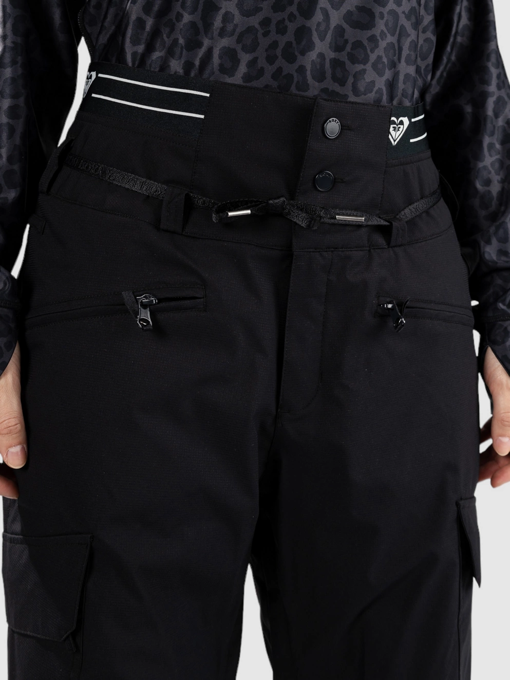 Roxy Passive Lines Pants true black