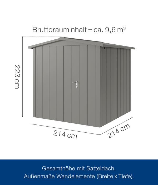 Hörmann Metallgerätehaus Juno JSD5 M-Sk