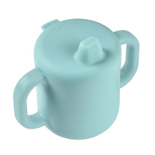 Tasse d'apprentissage silicone Blue 170ml - BEABA