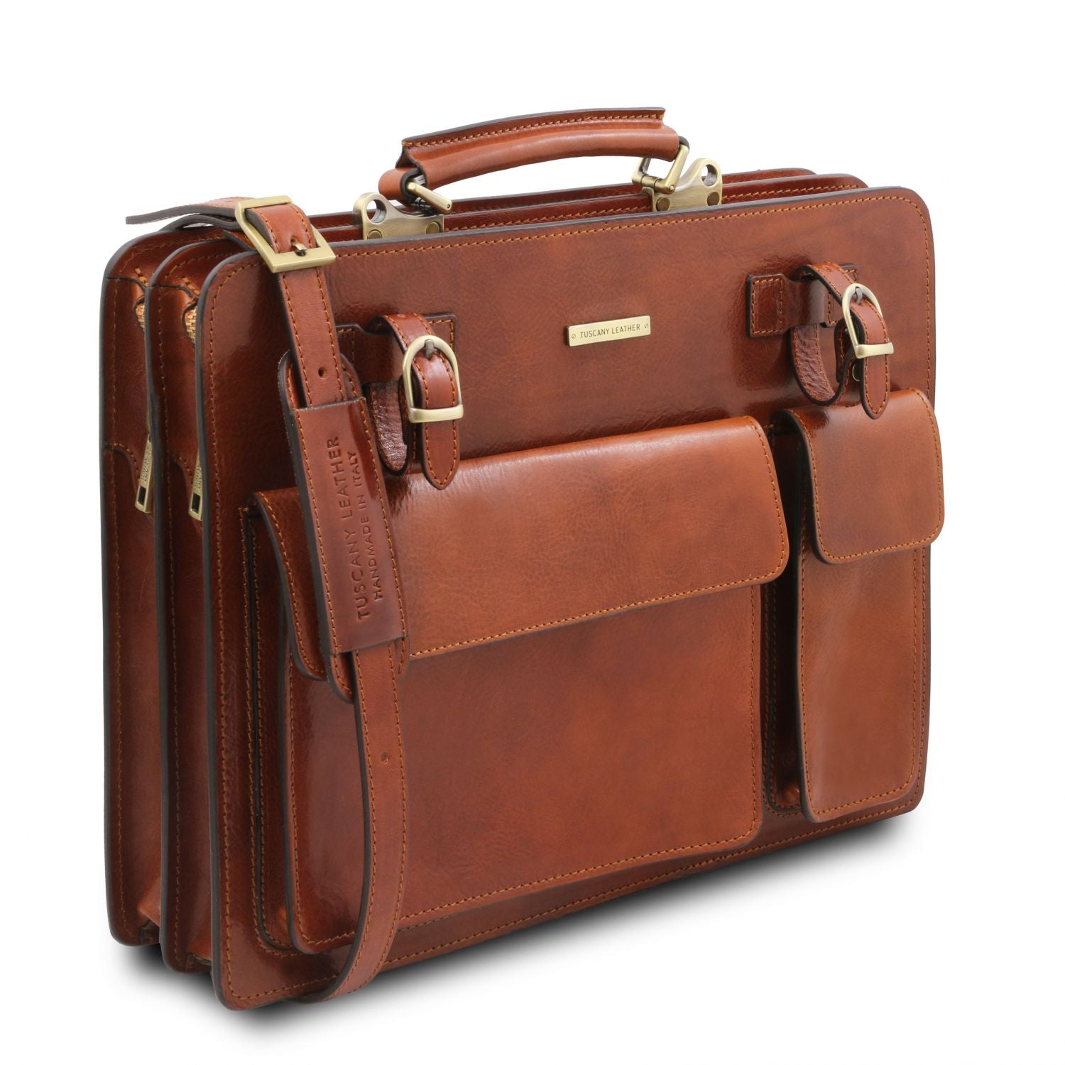 TL141268 – Venezia – leren Aktetas 2 compartments