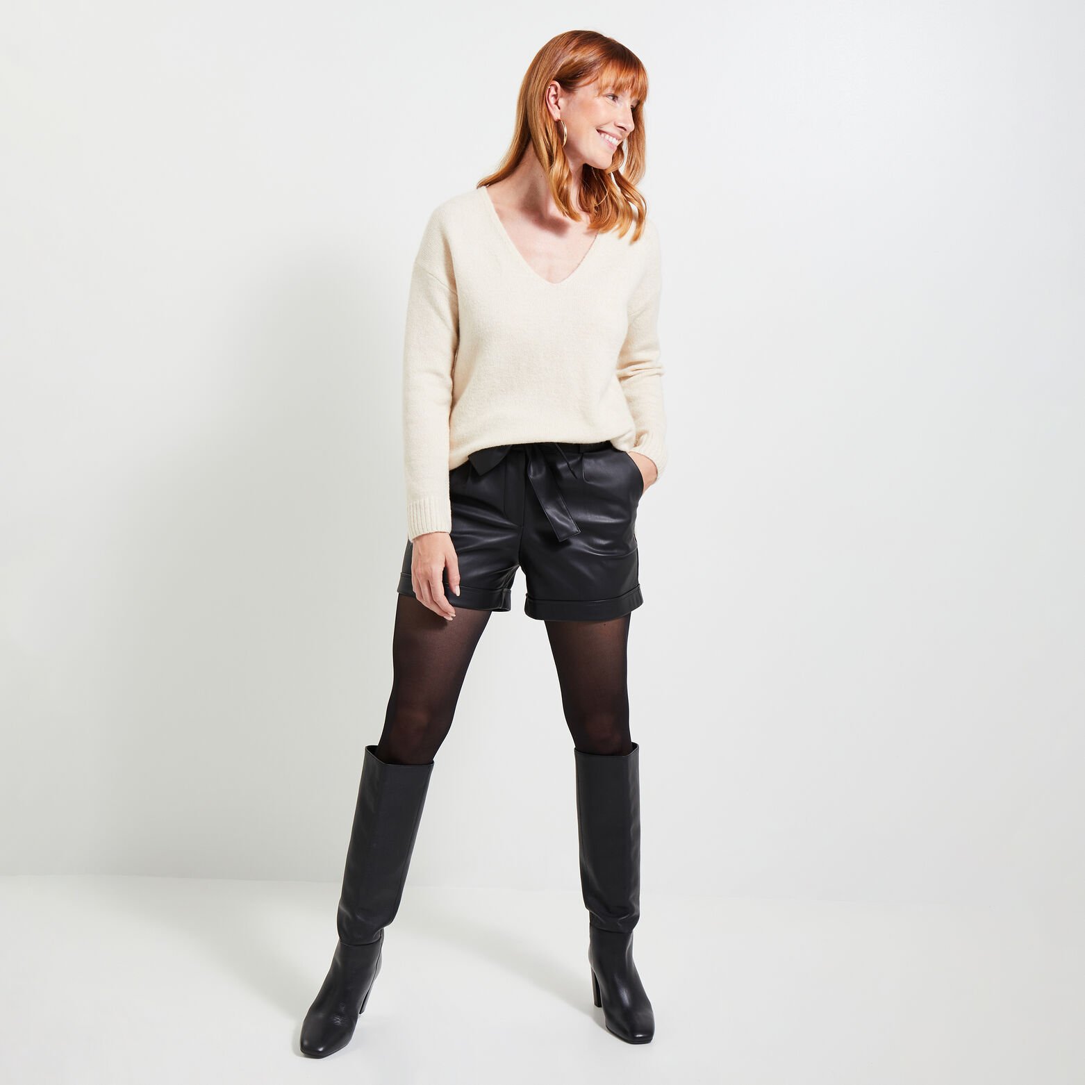 Pull loose femme