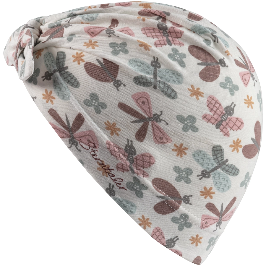 Sterntaler Slouch-Beanie Schmetterlinge ecru