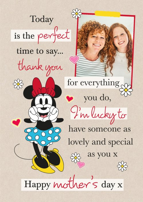 Disney | Moederdagkaart | Minnie Mouse