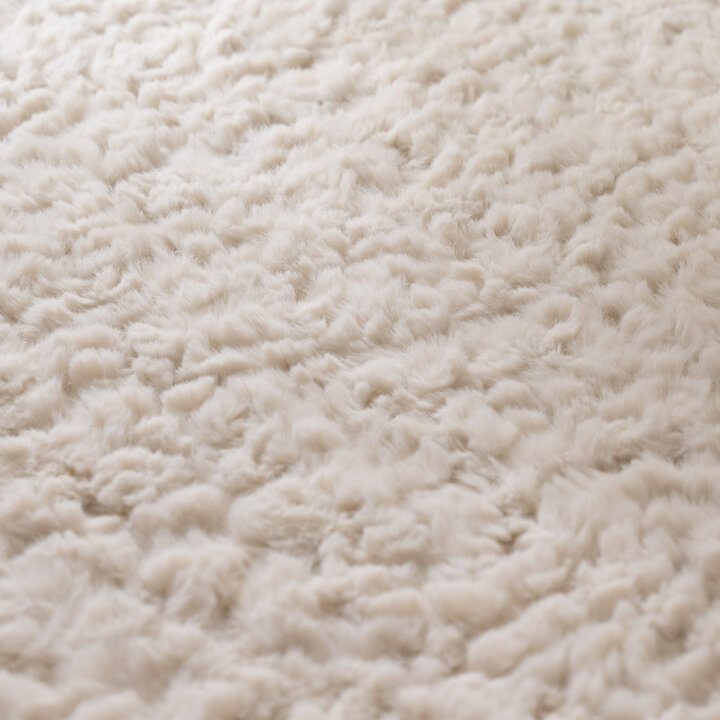 Fluffy vloerkleed - Bobby Wit