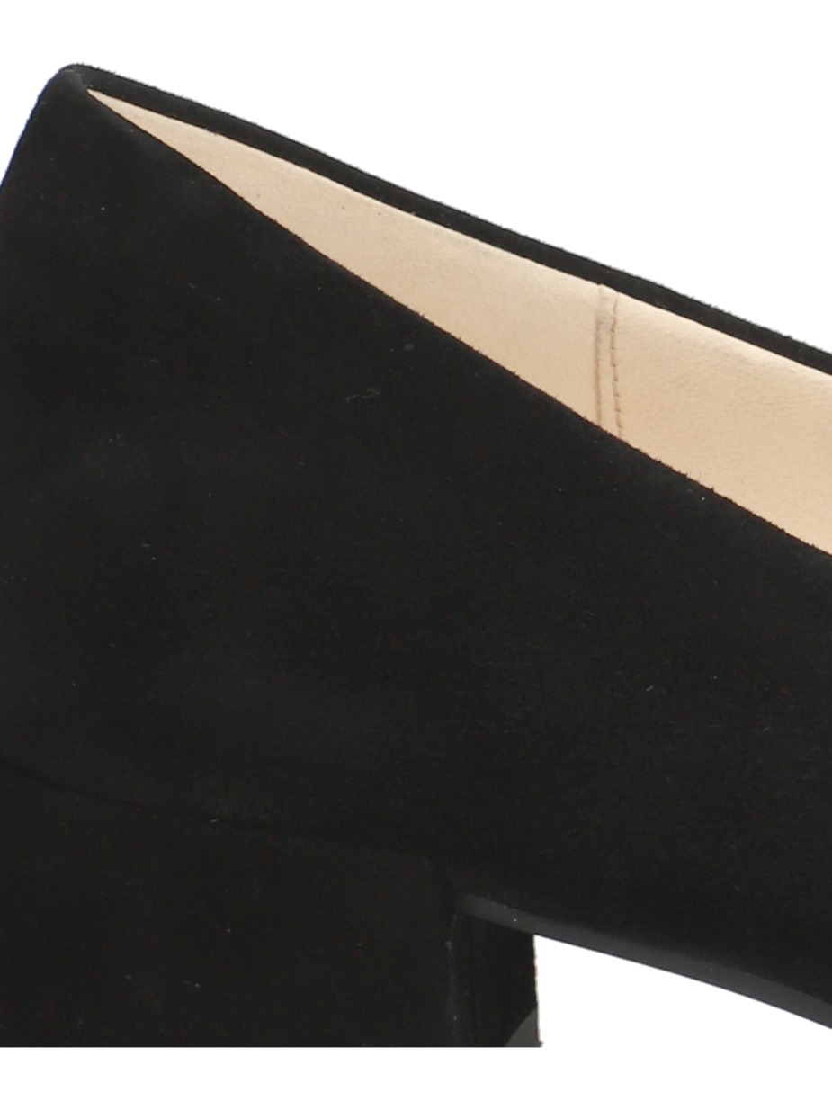 Veloursleder Pumps