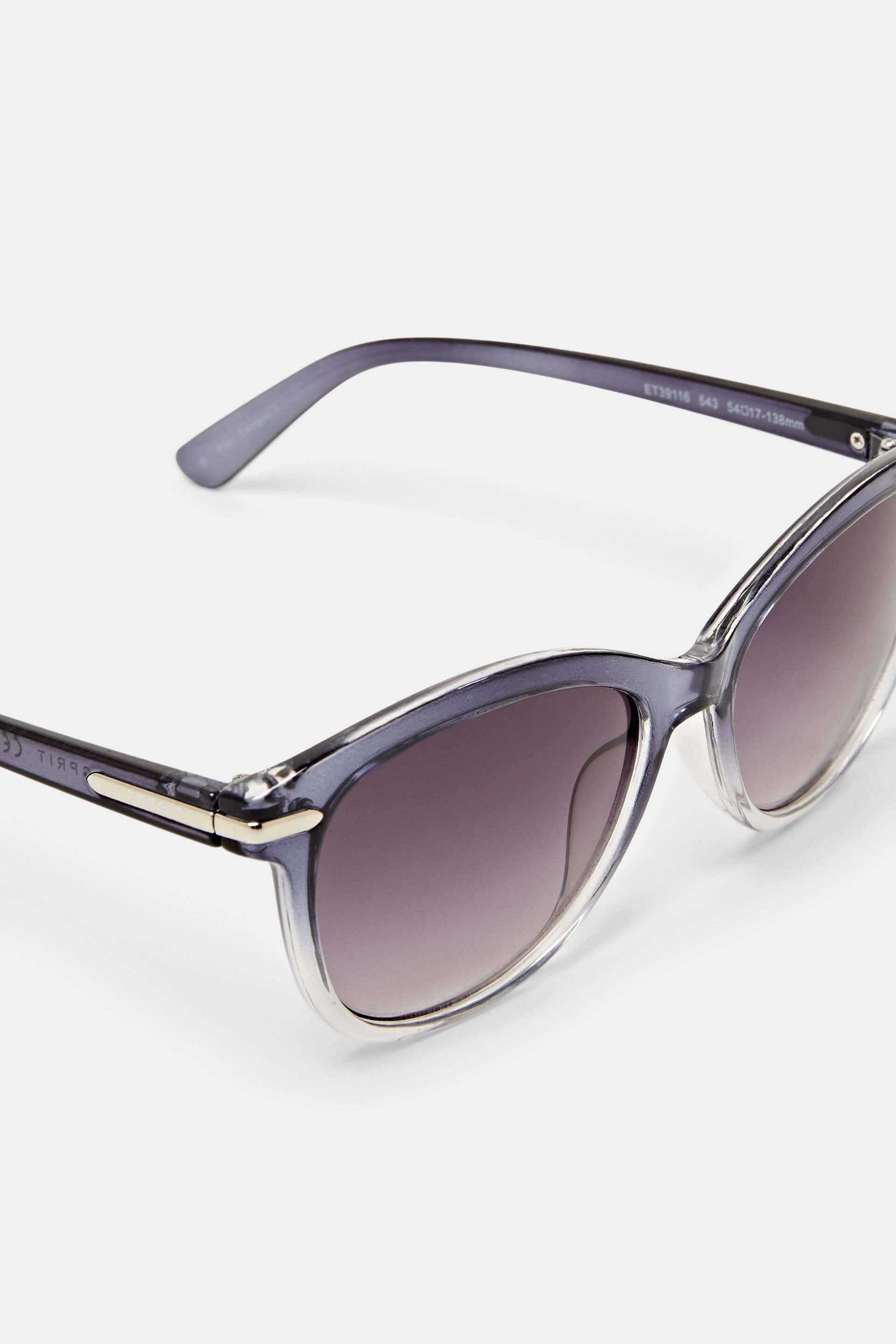 Lunettes de soleil à dégradé de couleurs