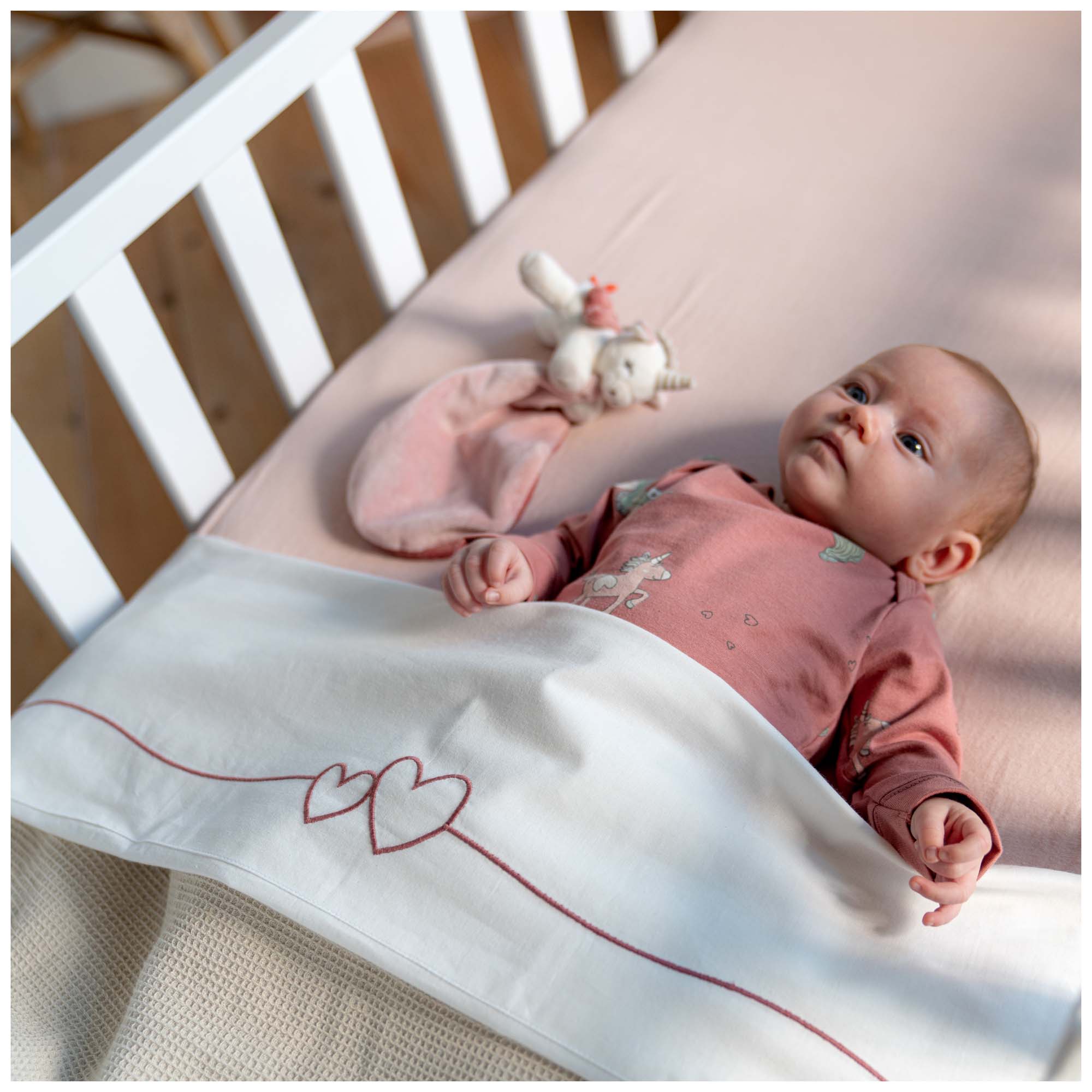 Prénatal ledikantlaken Fairytale wit kopen? - shop online - Prénatal