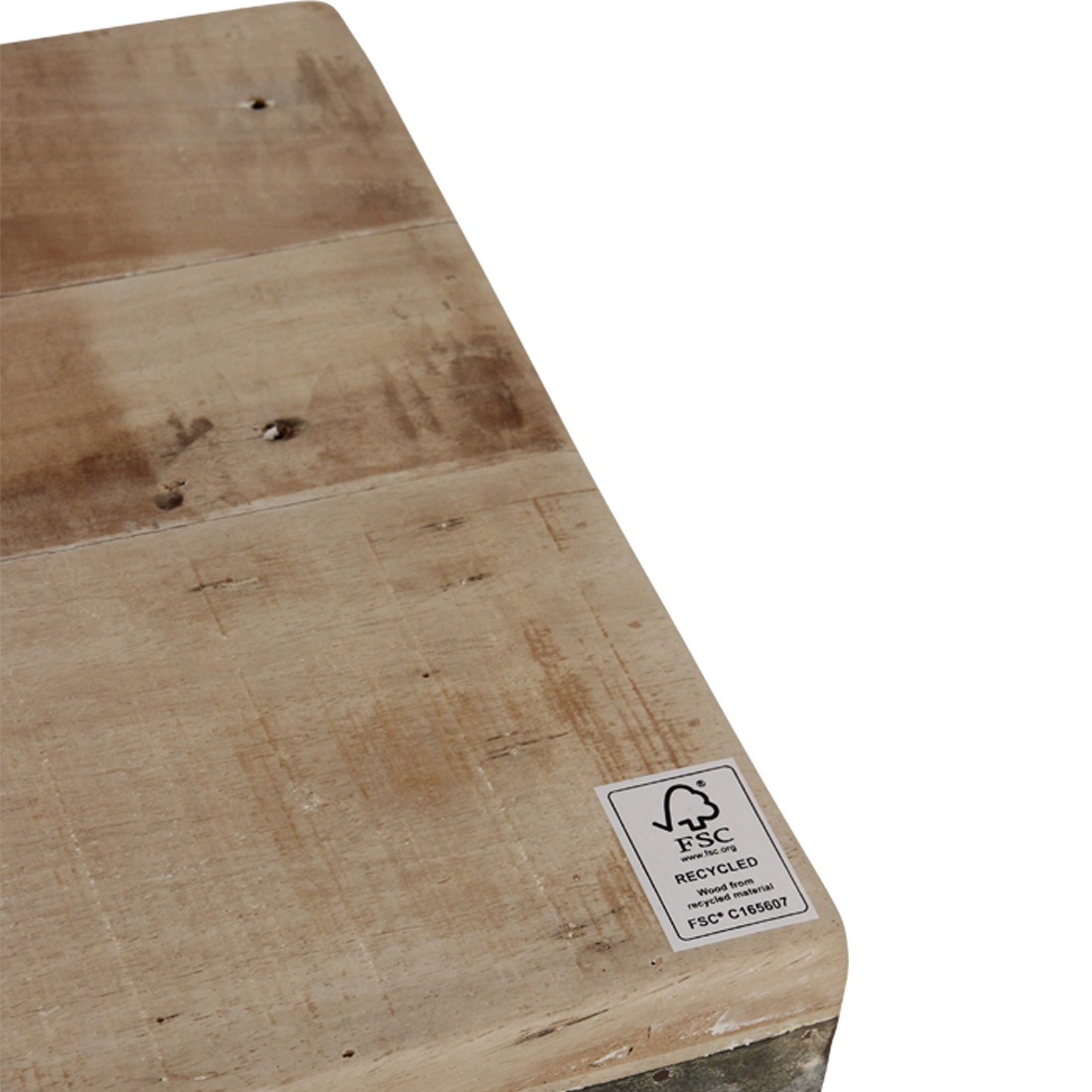 Raw Materials Amsterdam bankje Limewash - inklapbaar BEOW40 - 120cm