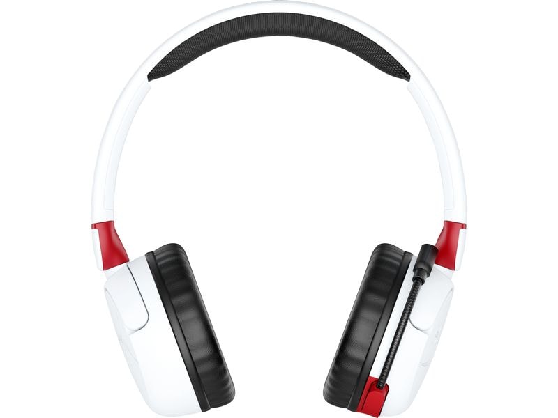 HyperX Headset Cloud Mini Wireless Weiss Kabelloses Kinder-Gaming-Headset für PC und Spielkonsolen