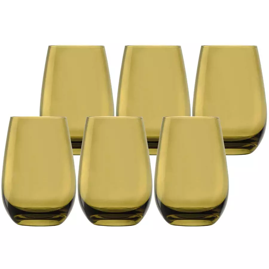 Stölze Lausitz Becher Elements 465 ml 6er Set olivgrün