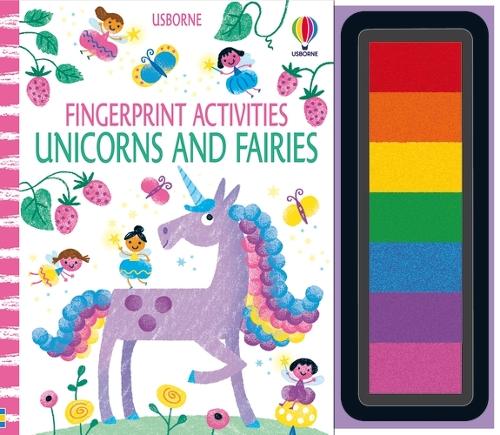 Fingerprint Activities Unicorns and Fairies - Fingerprint Activities (Spiral bound)