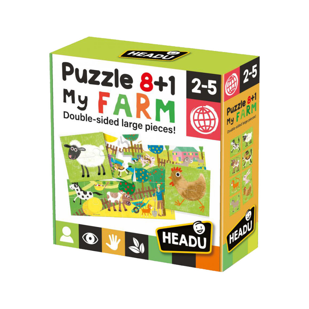 Puzzle 8+1 Farm