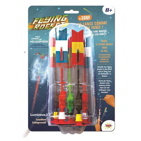 Splash Toys Flying Rockets, Raketenschleuder mit Lichteffekten