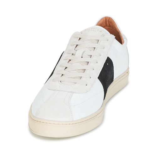 Selected - SHNDURAN NEW MIX SNEAKER - Blanc / marine