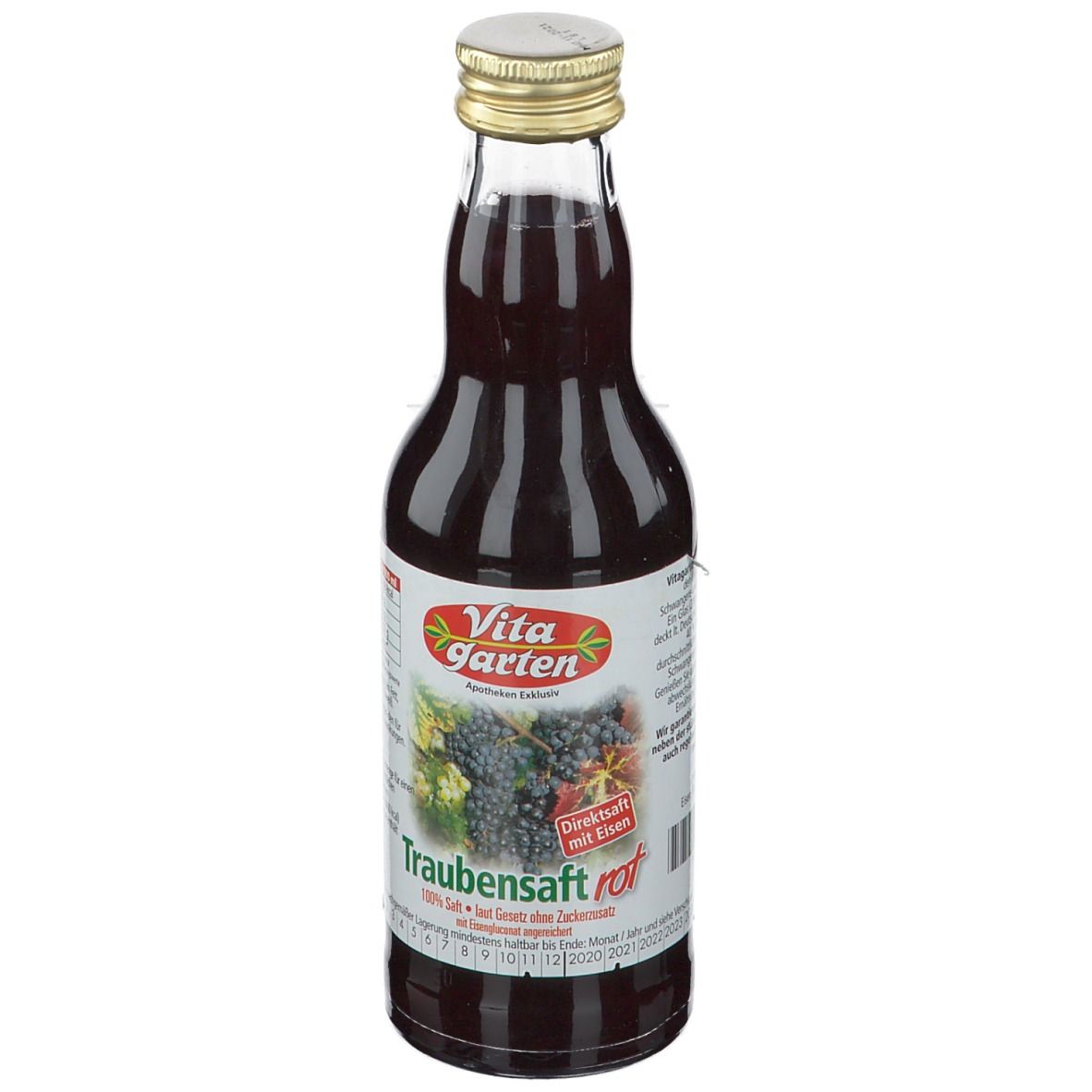 Vitagarten Roter Traubensaft