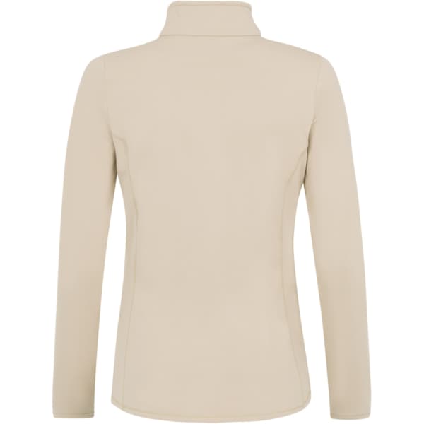 Sweat polaire PROTEST REFABRIZ 1/4 ZIP TOP W BAMBOO BEIGE