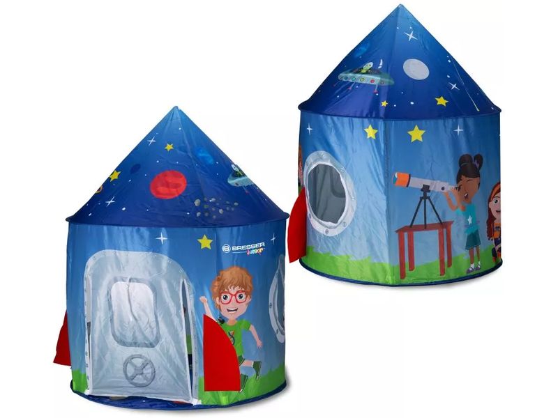 Bresser junior Linsenteleskop 50/360 mit Zelt Teleskop und Astro-Zelt in einem Set