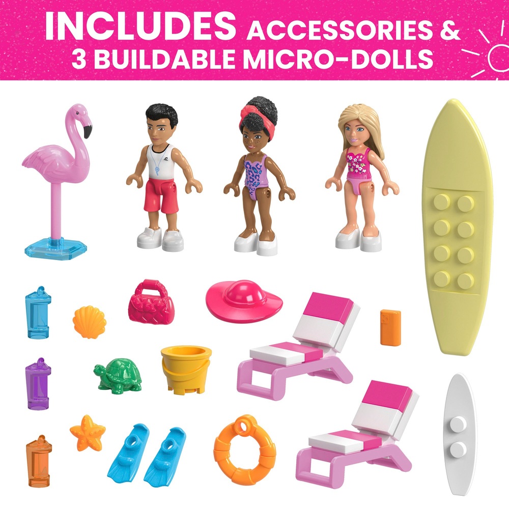 Mega Barbie Malibu Traumboot-Bauset