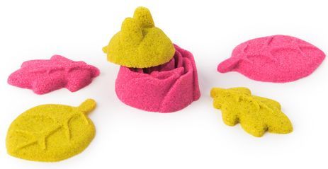 Kinetic Sand - SquishBlossom - Sensorisch Speelgoed - Neongeel en Neonroze - 227 g