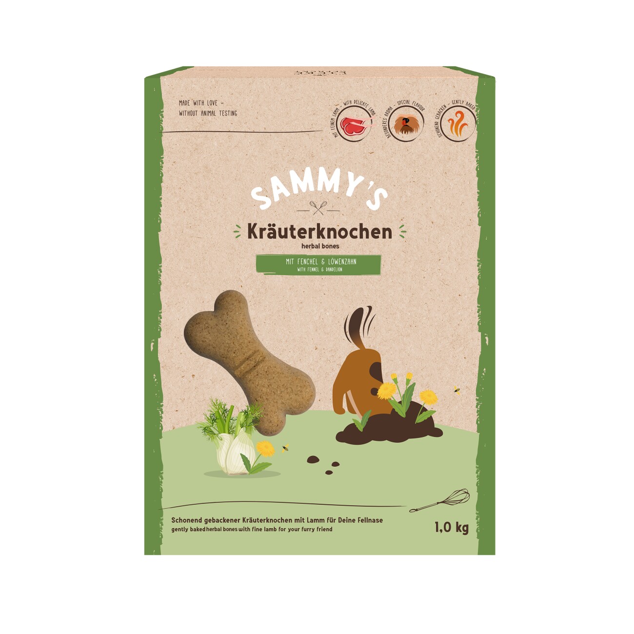 Sammy's Kräuterknochen 5kg