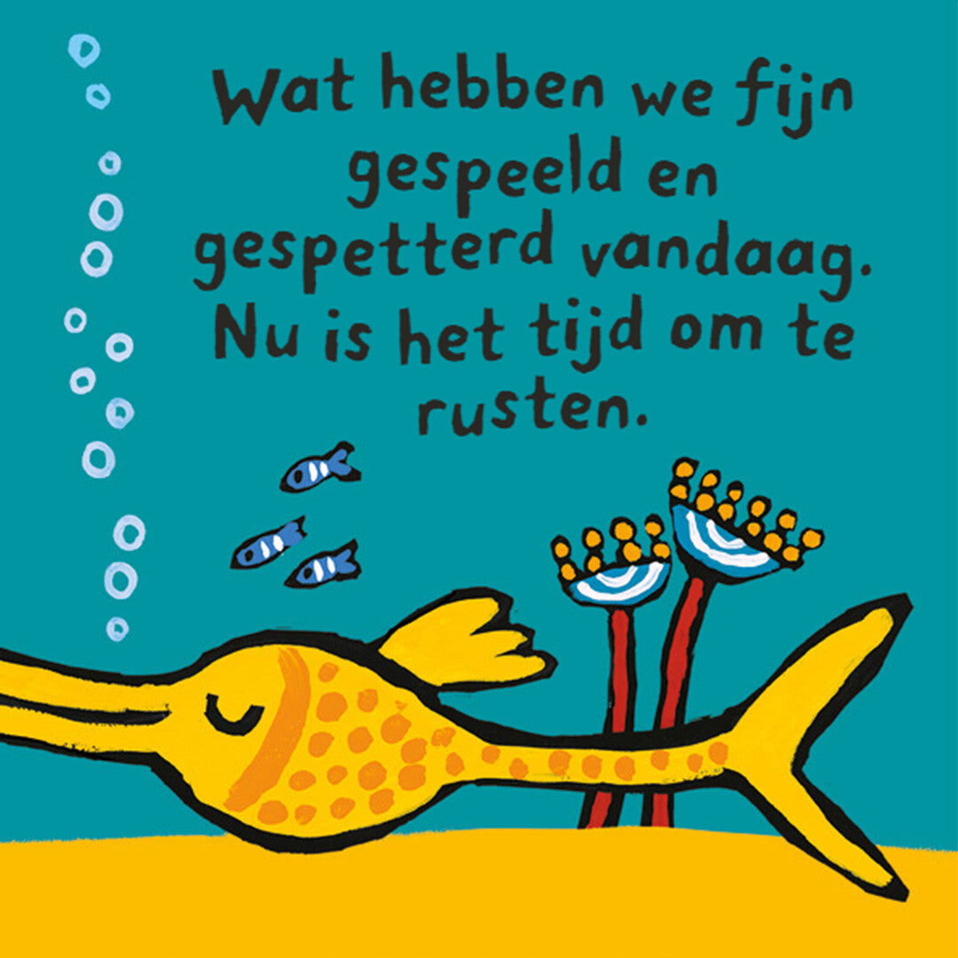 Uitgeverij leopold kartonboek welterusten, kleine vis