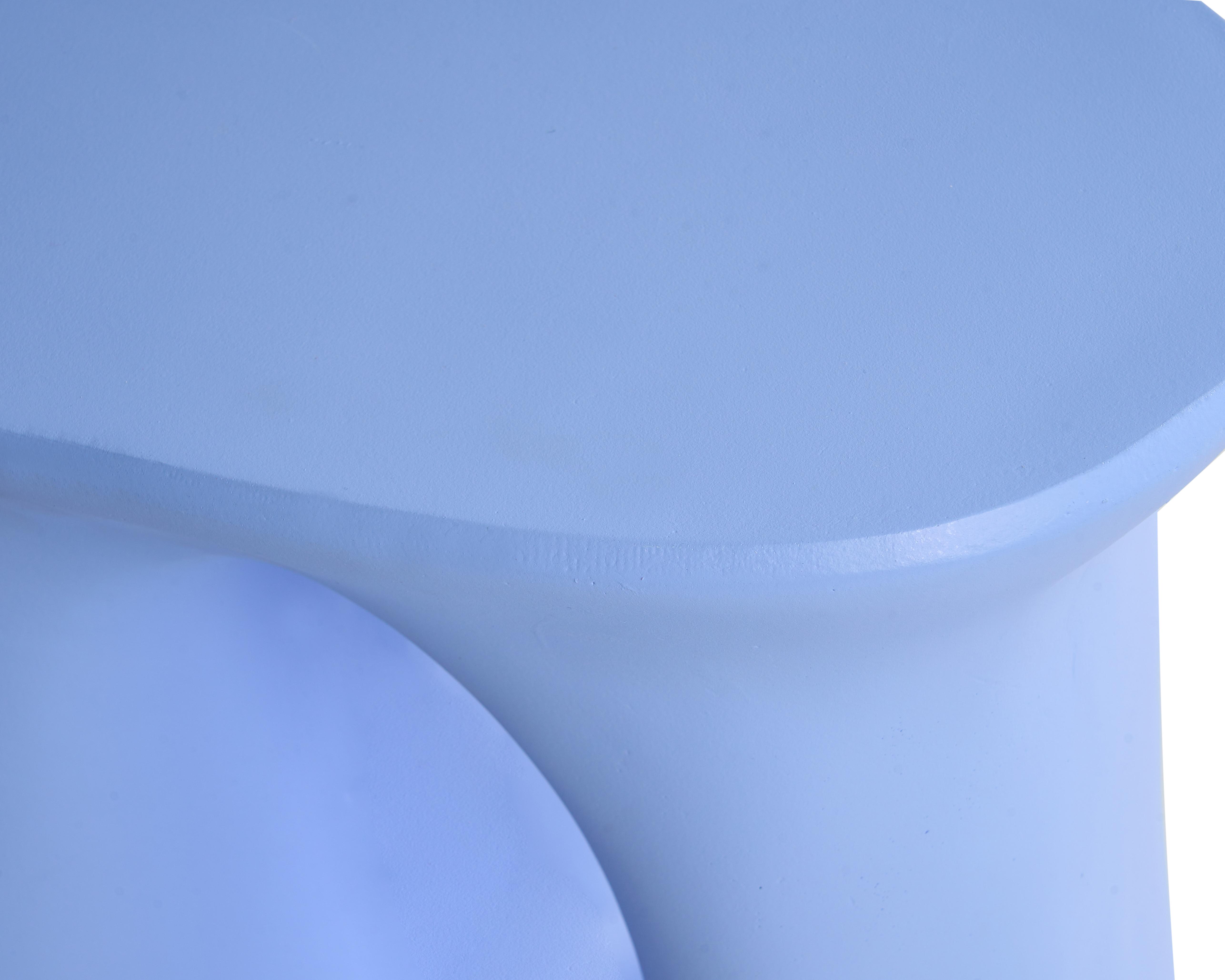 Bijzettafel IDRO 42 cm 28 cm Blauw