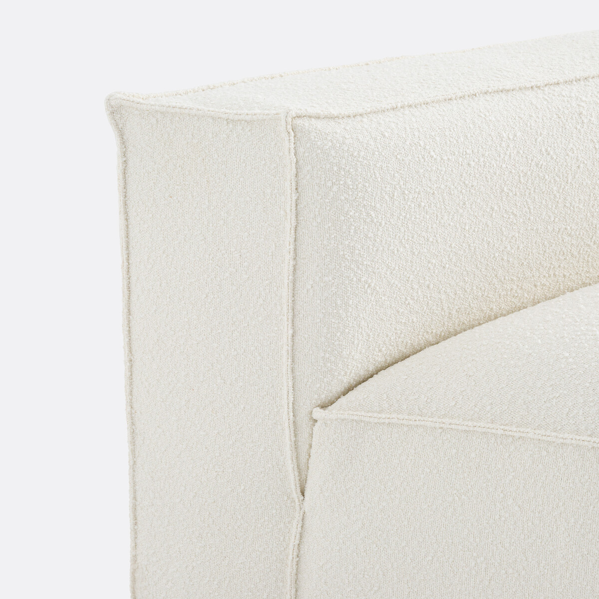 LA REDOUTE INTERIORS<br>Hoek aberto modular, boucle, Seven