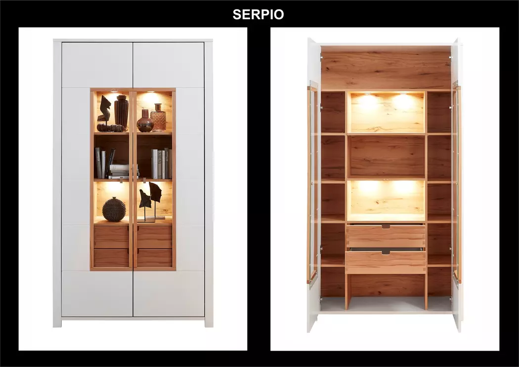 Vitrine Serpio