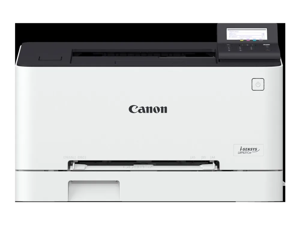 Canon i-SENSYS LBP631CW - Printer - farve - laser - A4/Legal - 1200 x 1200 dpi - op til 18 spm (mono) / op til 18 spm (farve) - kapacitet: 250 ark - USB 2.0, Gigabit LAN, Wi-Fi(n)