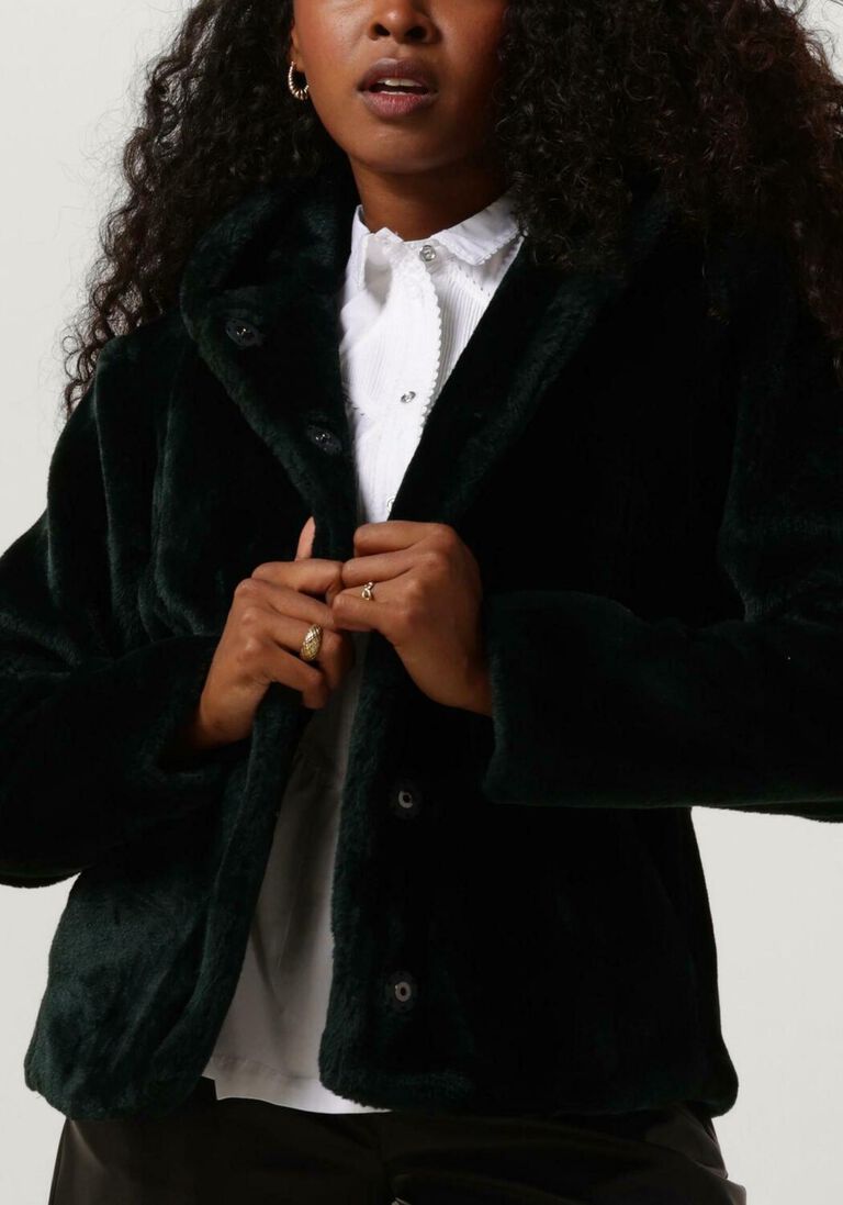 GIACOMO THE JACKET groene giacomo the jacket faux fur jas 6513719