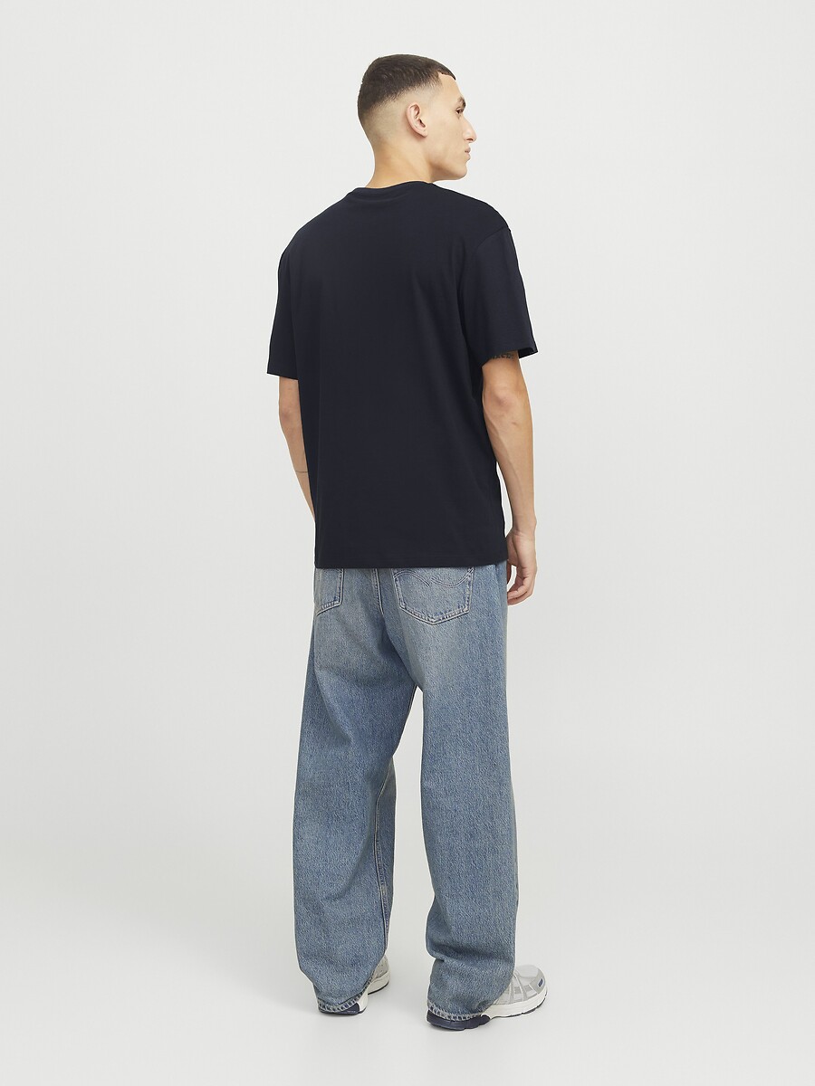 JACK & JONES<br>Camiseta descontraída com logo floral