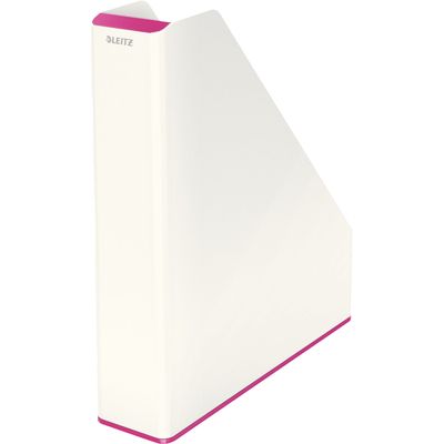 Leitz WOW - Porte-revues blanc/rose
