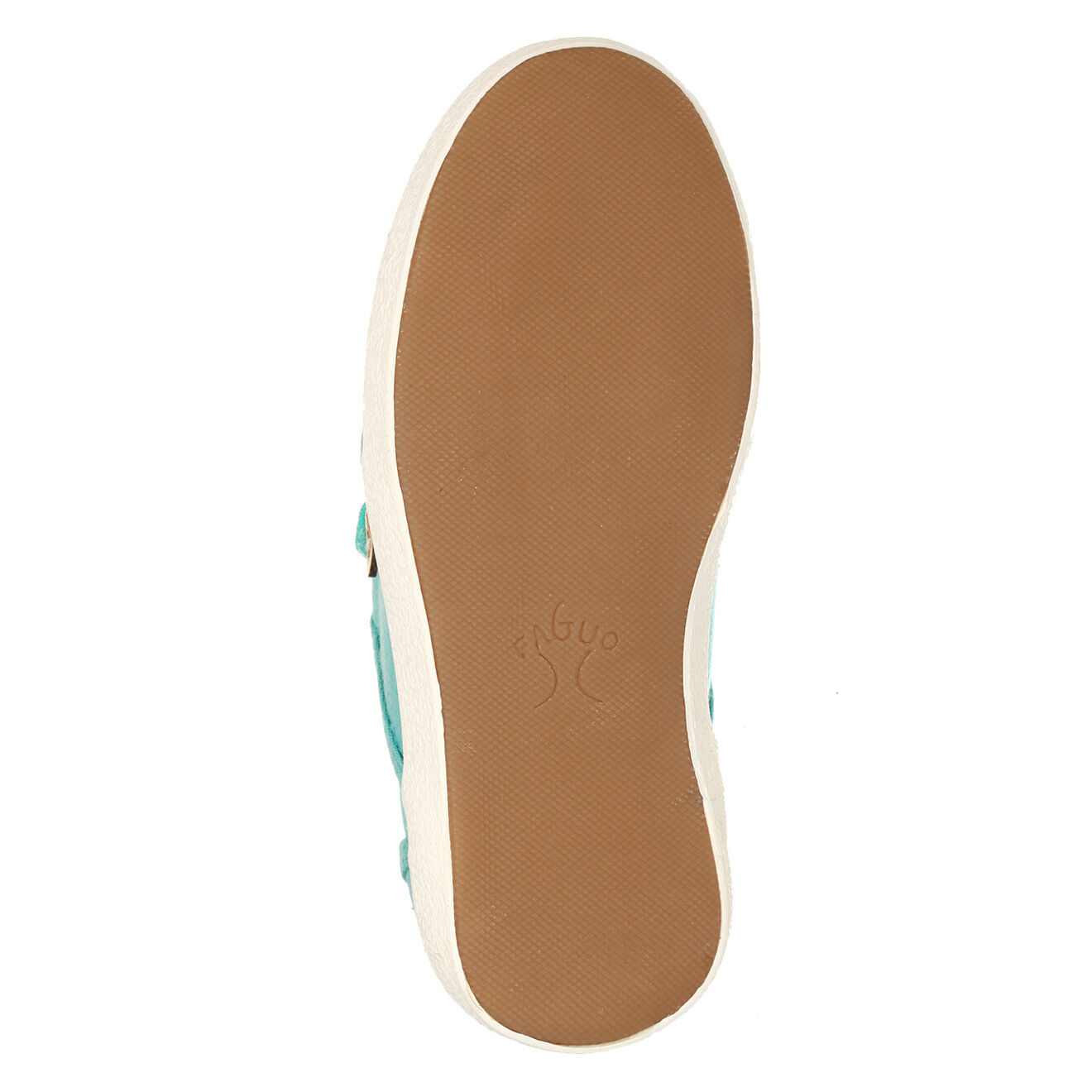 Faguo Baskets Cypress à scratch turquoise