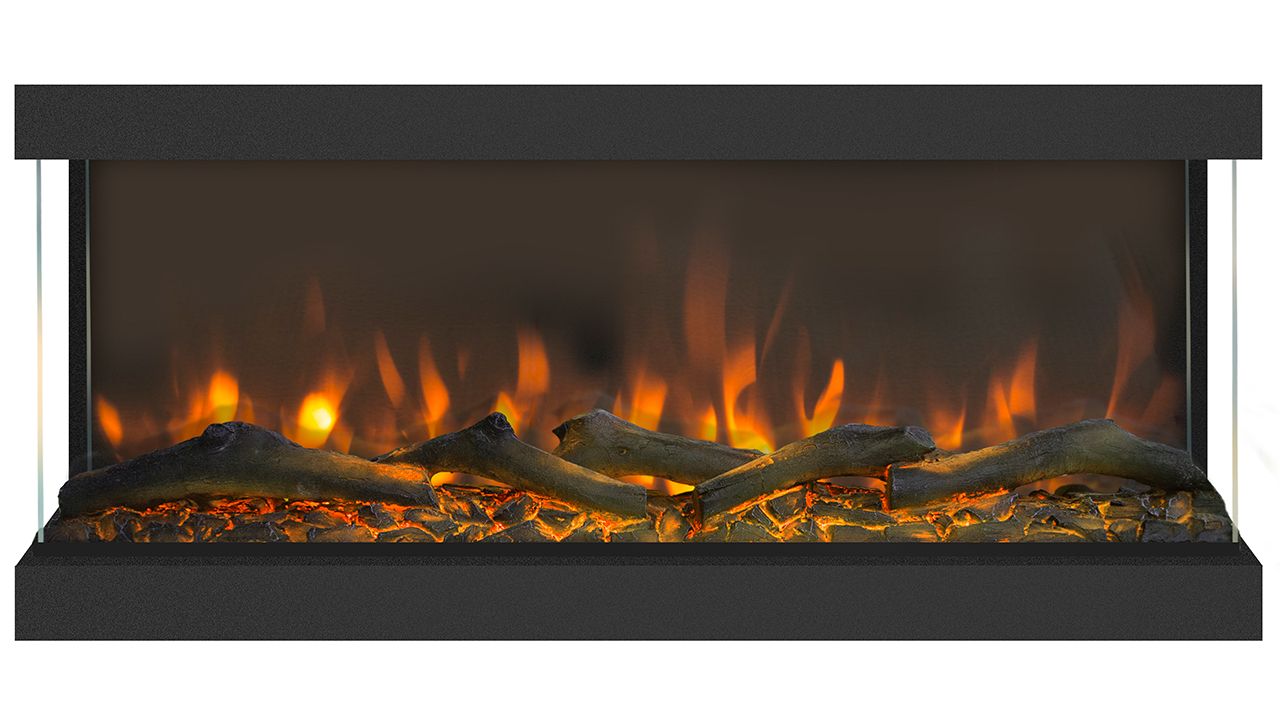 Elektrische 3D LED Inzethaard 90 Levico B91.5 x D24.5 x H40.5 cm