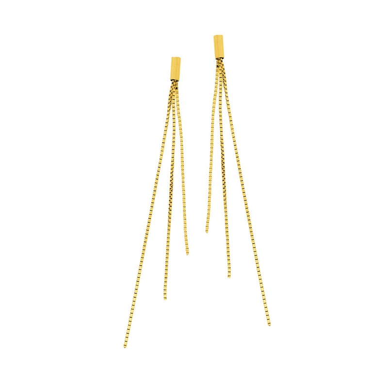Boucles d'oreilles Femme pendantes - Or 18 Carats