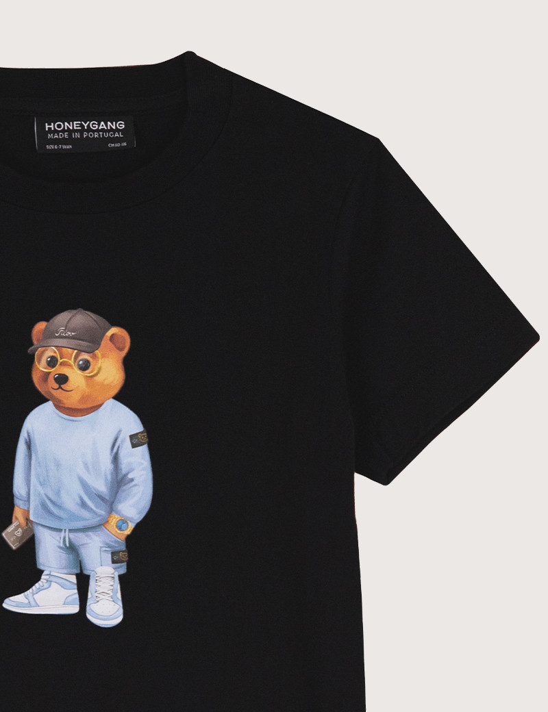 BARON FILOU T-SHIRT ENFANT NOIR LXI