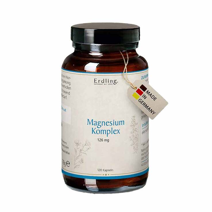 Magnesium-Komplex 7in1 Sangokoralle Kapseln Erdling, 120 St