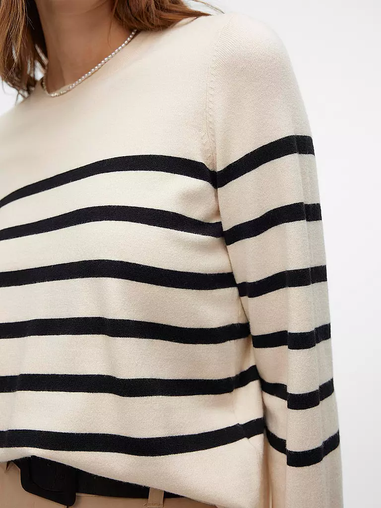 VERO MODA Pullover VMSABA creme
