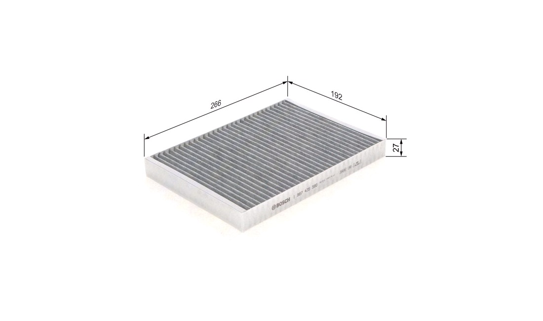 Pollenfilter, Aktivkulfilter