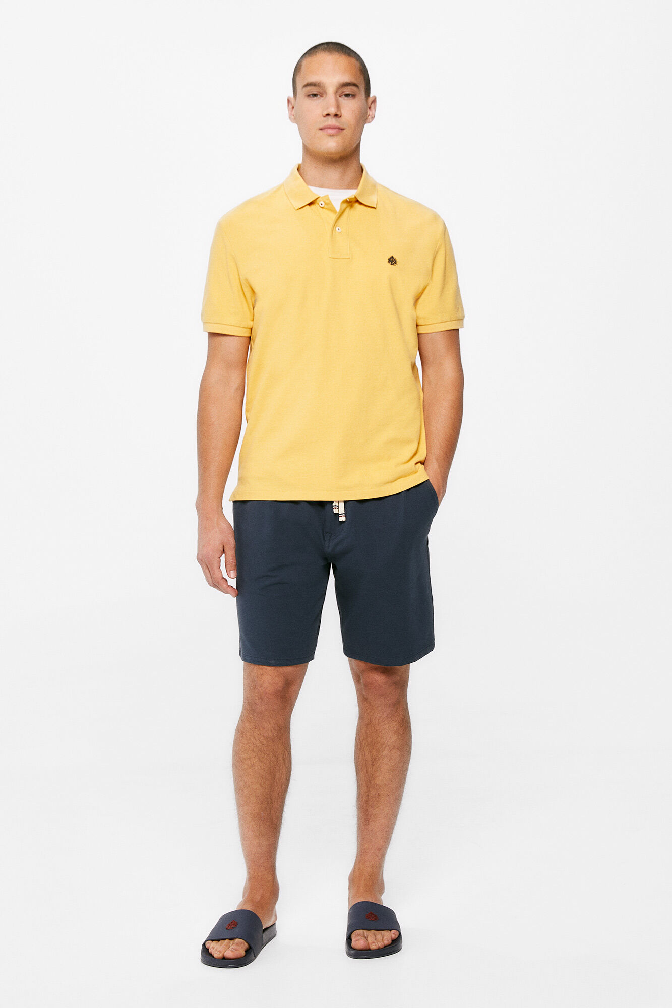 Polo piqué básico - coral