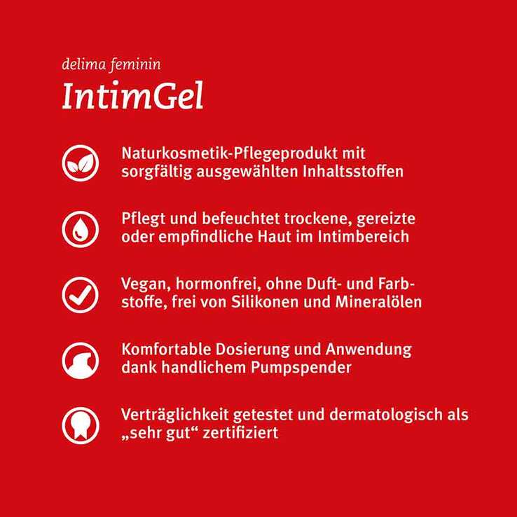 Delima feminin Intimgel, 50 ml