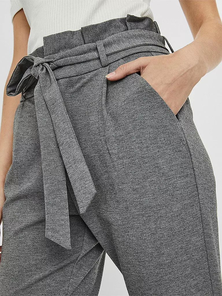 VERO MODA Highwaist Hose  Loose Fit VMEVA  grau