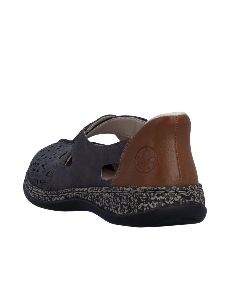 Rieker Ready2Go sandal - navy