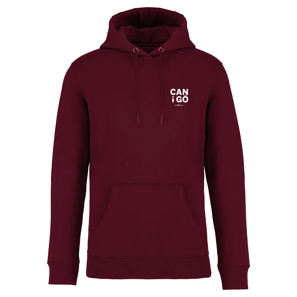 Sweat Capuche Recyclé - Canigó vertical coeur